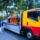 【地域貢献】お神輿を運ぶお手伝いをさせて頂きました